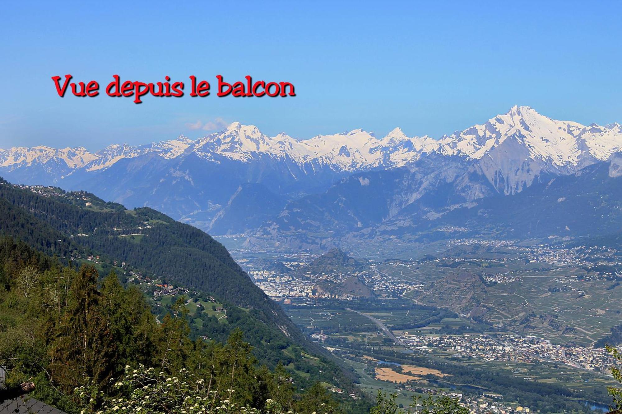 La Montagnette, Vercorin Exteriör bild